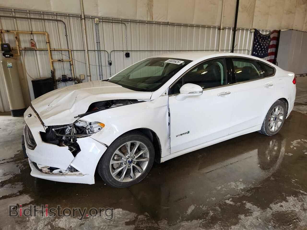 Photo 3FA6P0LU9HR287263 - FORD FUSION 2017