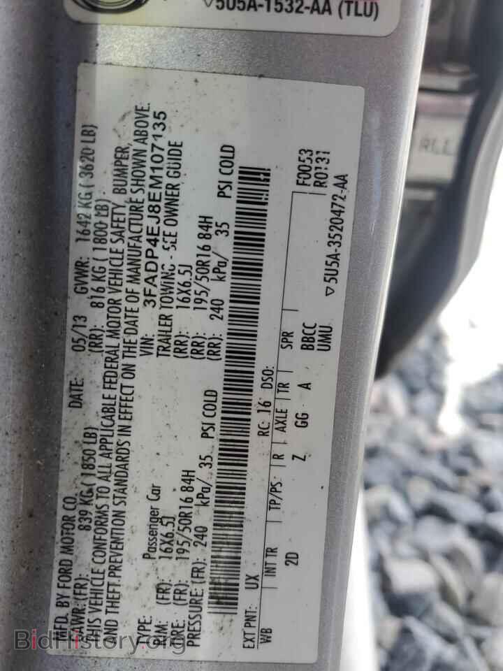 2014 FORD FIESTA - VIN: 3FADP4EJ8EM107135 - Фото 12