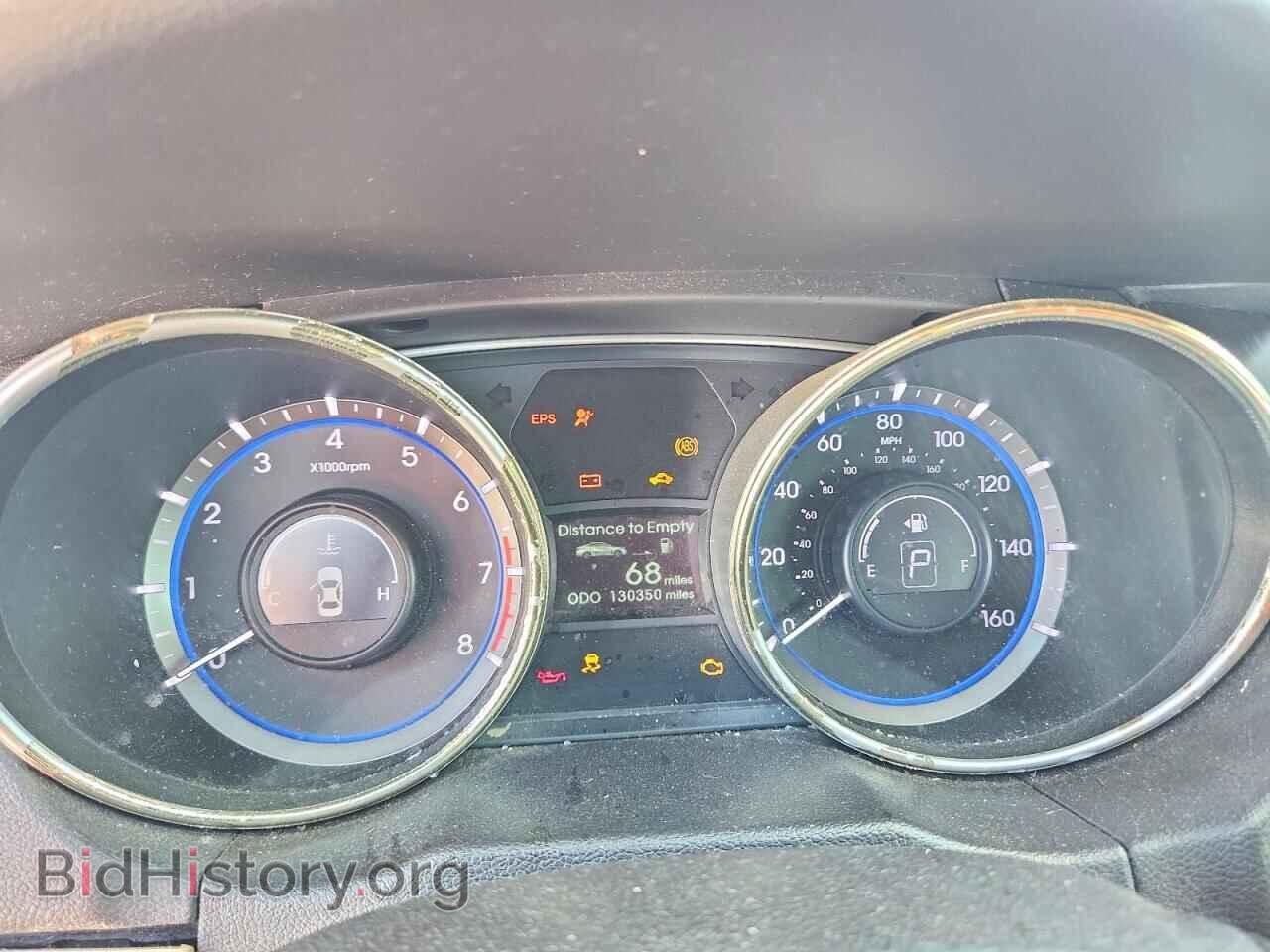 2012 HYUNDAI SONATA - VIN: 5NPEC4AC2CH486685 - Фото 9