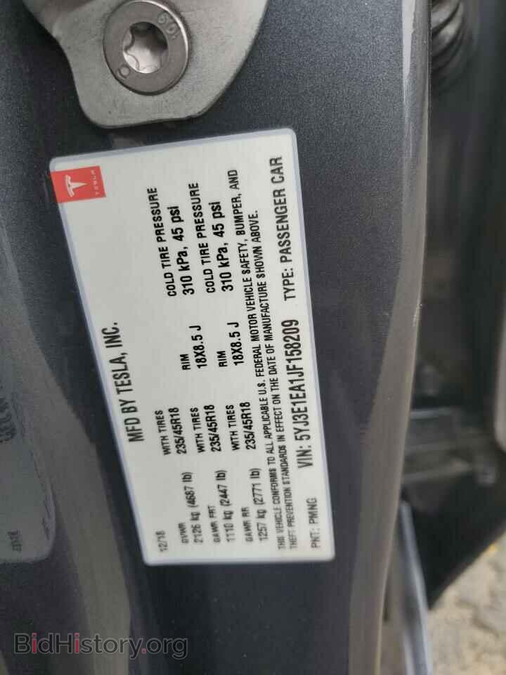 2018 TESLA MODEL 3 - VIN: 5YJ3E1EA1JF158209 - Photo 12