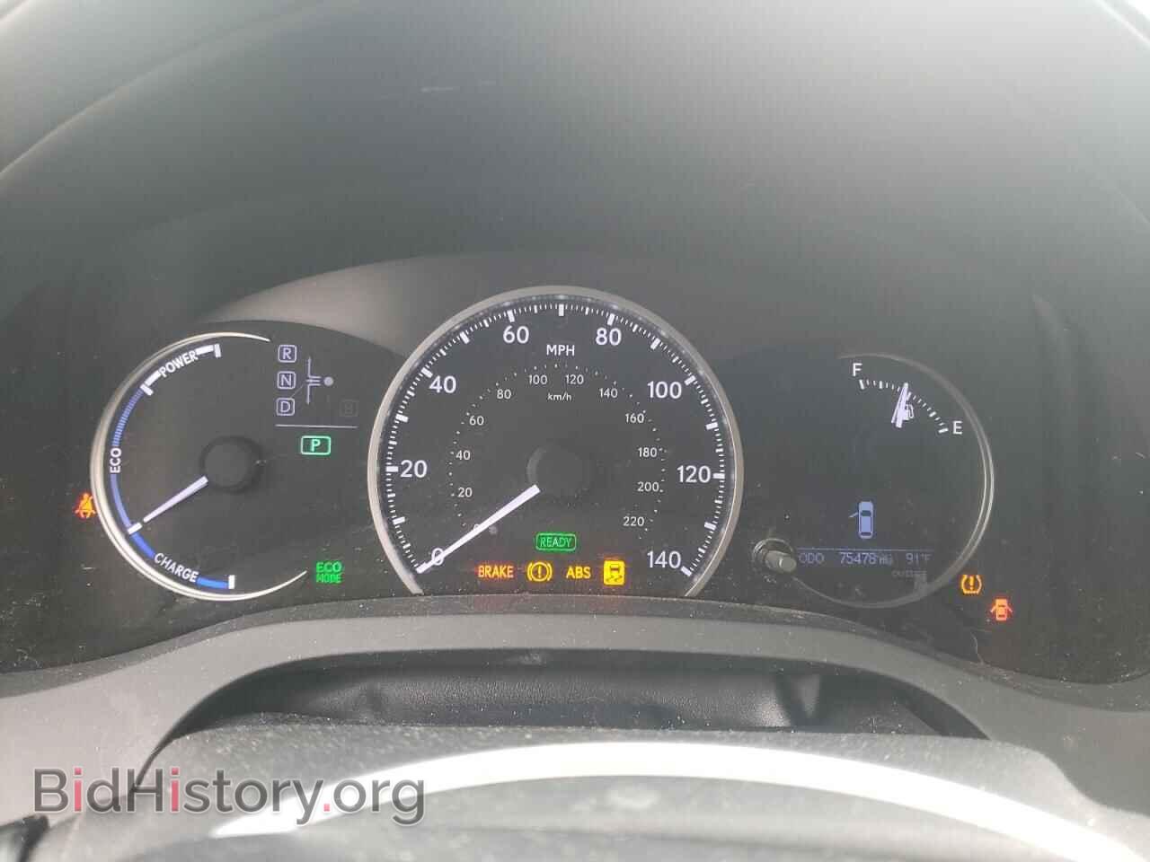 2012 LEXUS CT 200 - VIN: JTHKD5BH3C2101604 - Photo 9