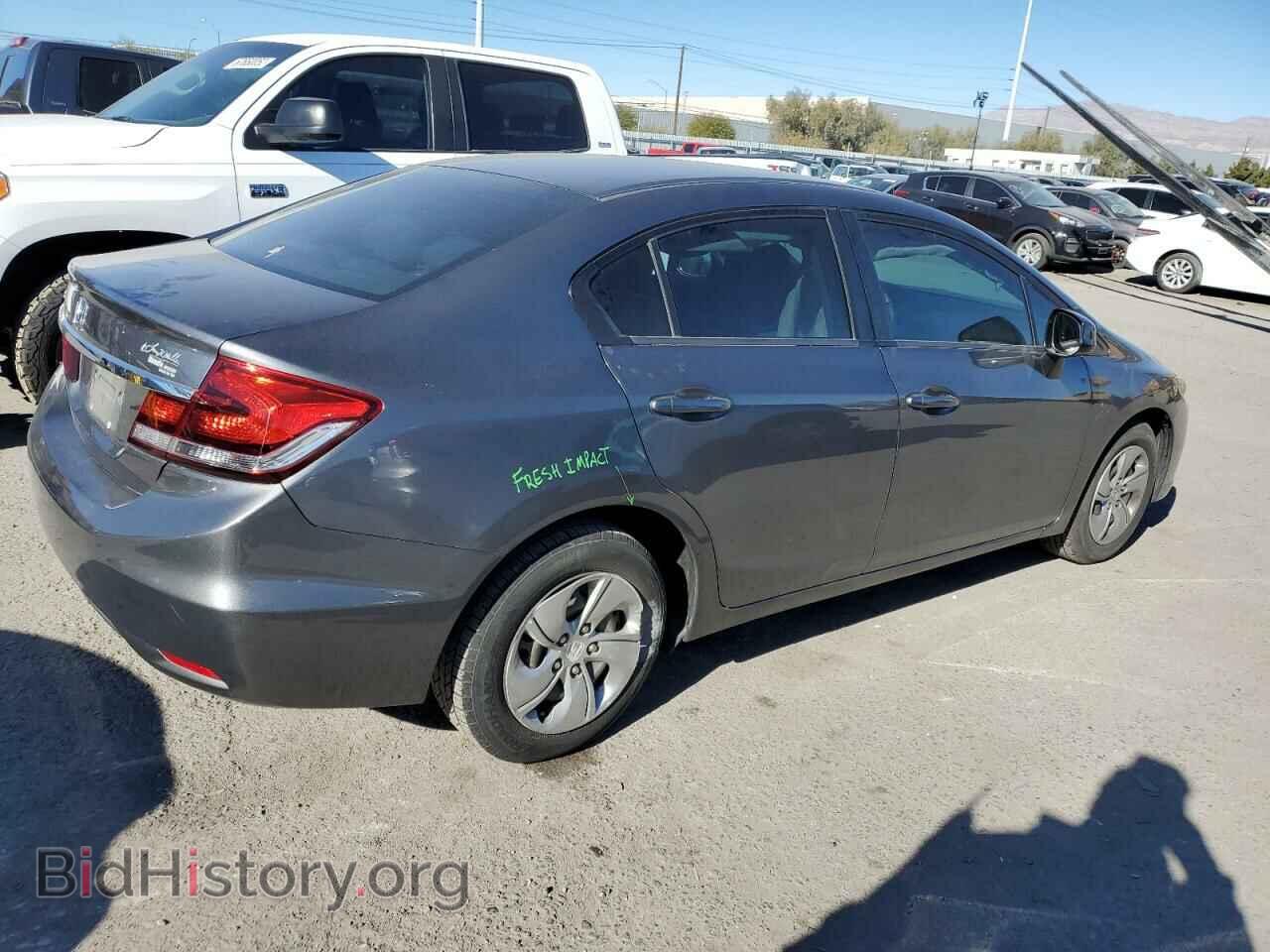 2013 HONDA CIVIC - VIN: 19XFB2F53DE084525 - Фото 3