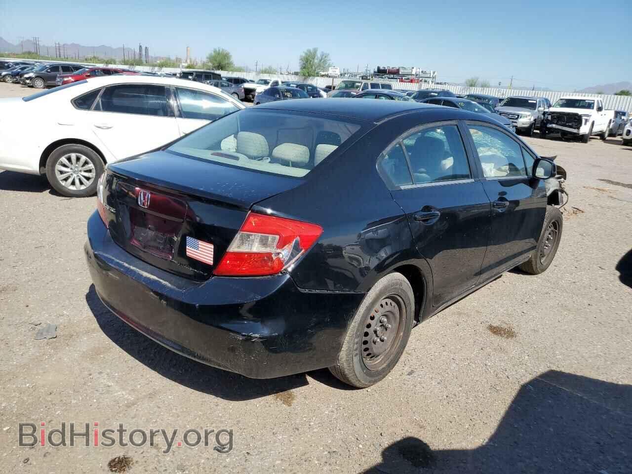 2012 HONDA CIVIC - VIN: 2HGFB2F59CH329364 - Фото 3