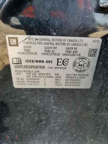 2015 GMC TERRAIN - VIN: 2GKFLXE30F6367806 - Фото 13