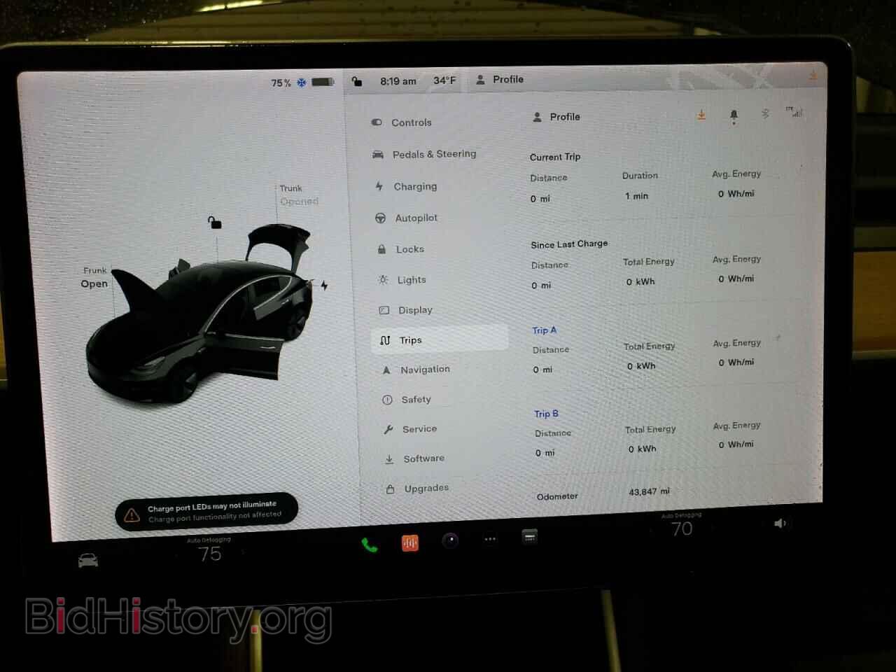 2019 TESLA MODEL 3 - VIN: 5YJ3E1EA6KF296538 - Фото 9