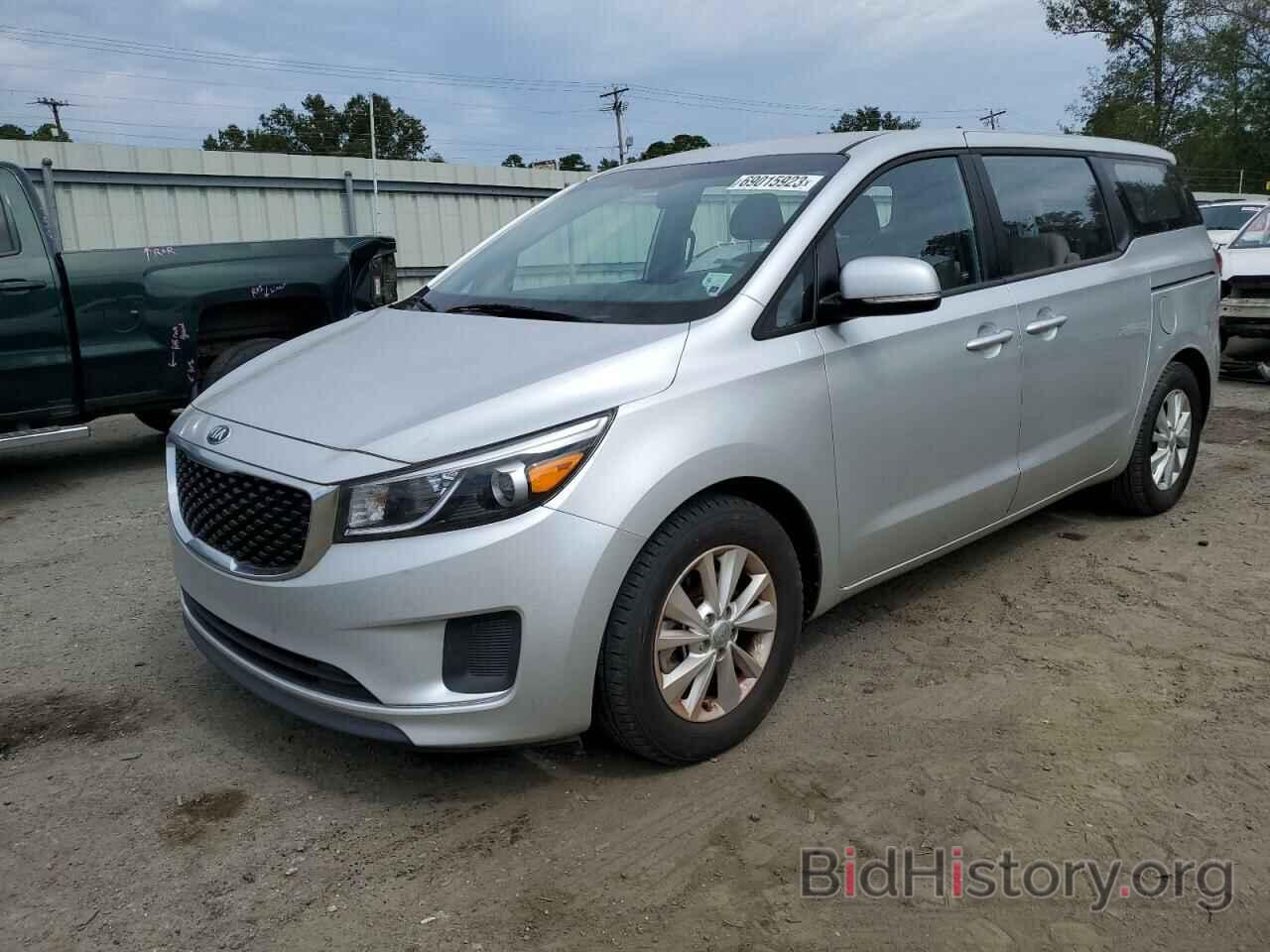 Фотография KNDMA5C16G6156809 - KIA SEDONA 2016