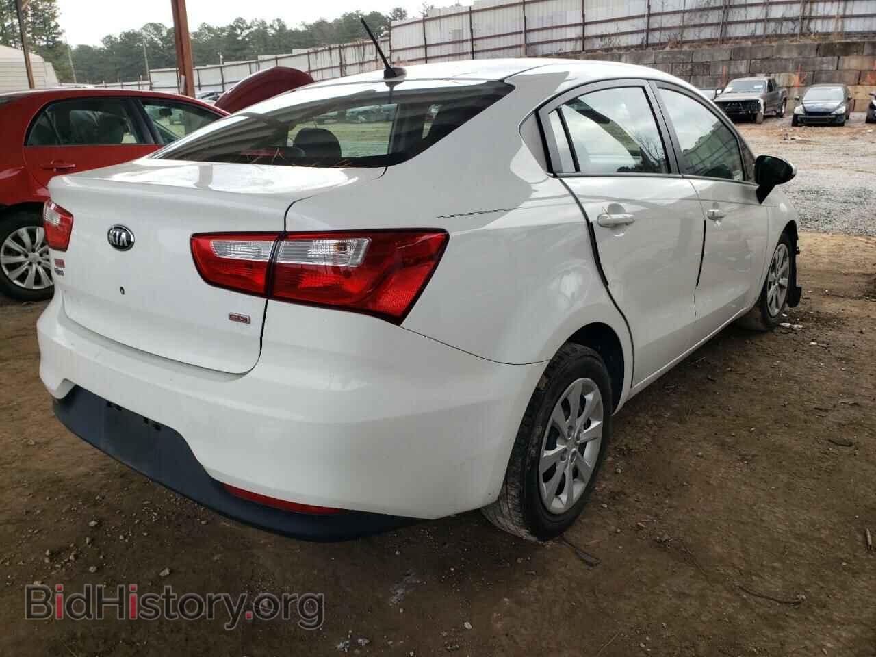 2016 KIA RIO - VIN: KNADM4A39G6639018 - Фото 4