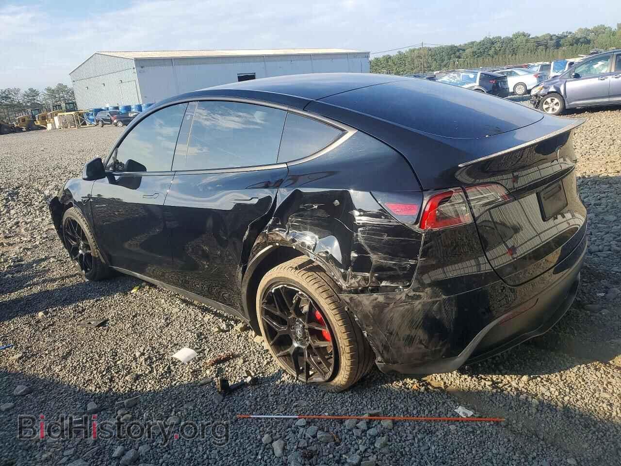 2021 TESLA MODEL Y - VIN: 5YJYGDEF2MF202008 - Фото 2