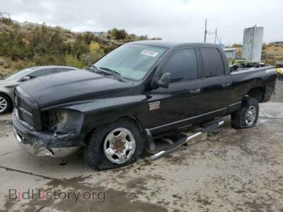 2007 Dodge RAM 2500 RAM 2500 S, черный — VIN 3D7KS28A47G850124, Copart