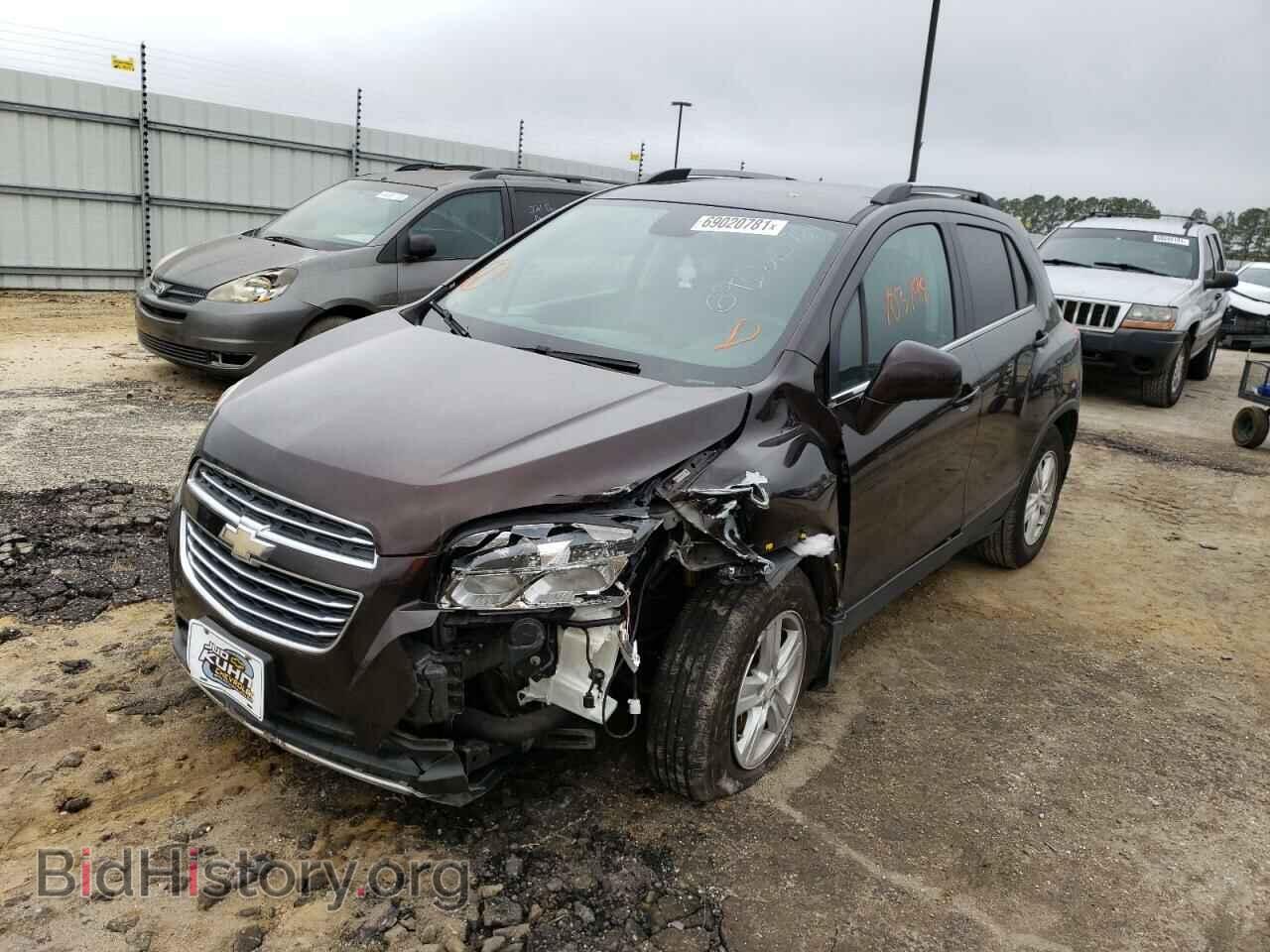 2016 CHEVROLET TRAX - VIN: KL7CJLSB5GB641649 - Фото 2