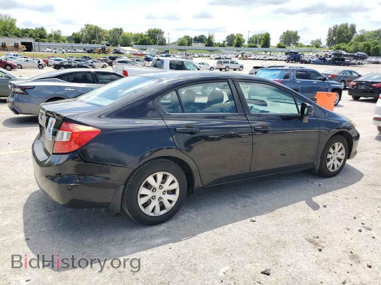 2012 HONDA CIVIC - VIN: 19XFB2F58CE033133 - Фото 3