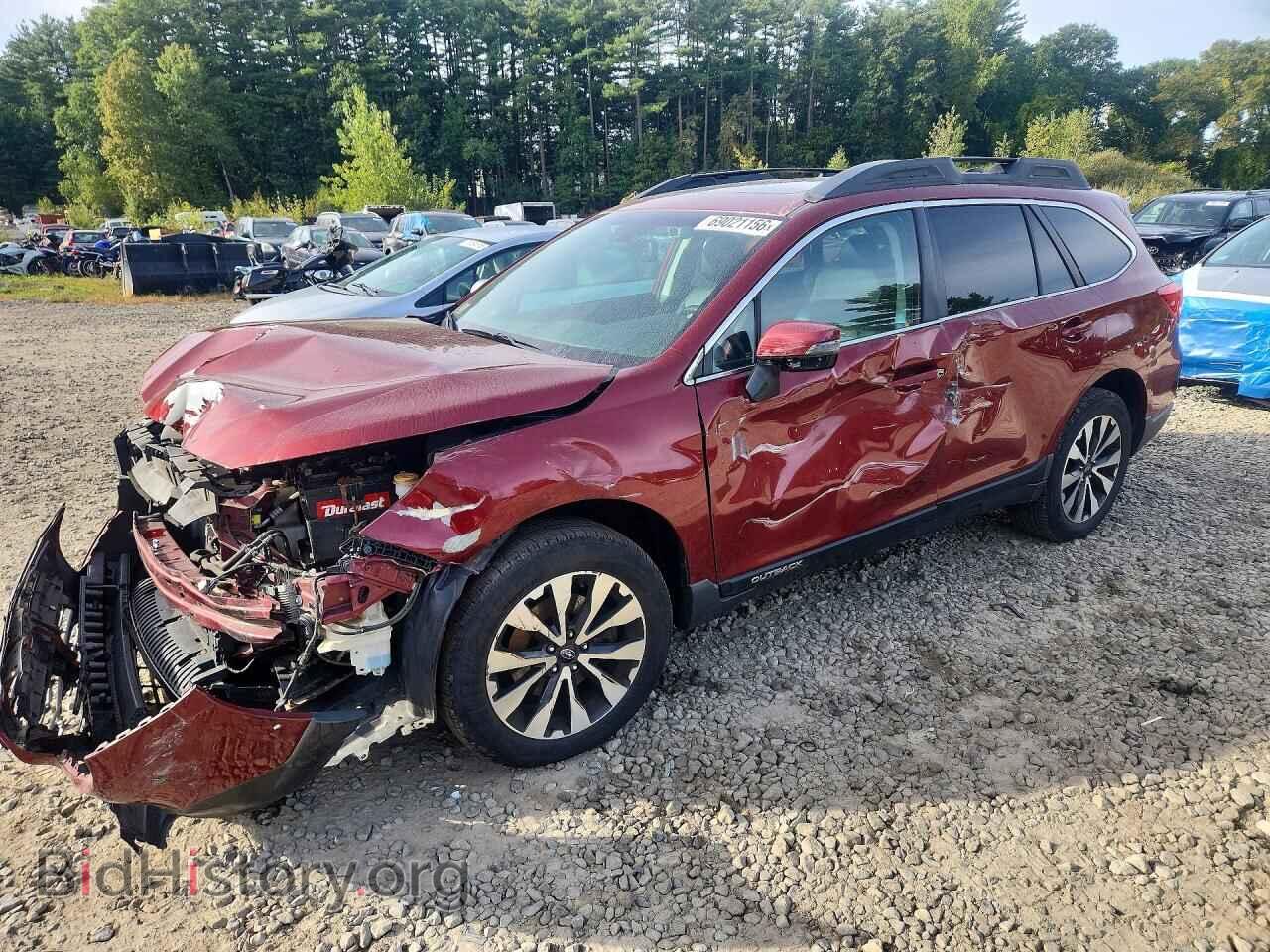 Фотография 4S4BSANC7G3295338 - SUBARU OUTBACK 2016