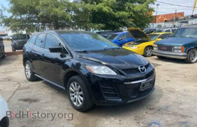 2011 Mazda CX-7, черный — VIN JM3ER2B58B0373085, Copart