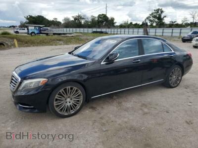 2015 Mercedes-Benz S-CLASS 550e, black — VIN WDDUG6DB5FA197204, Copart