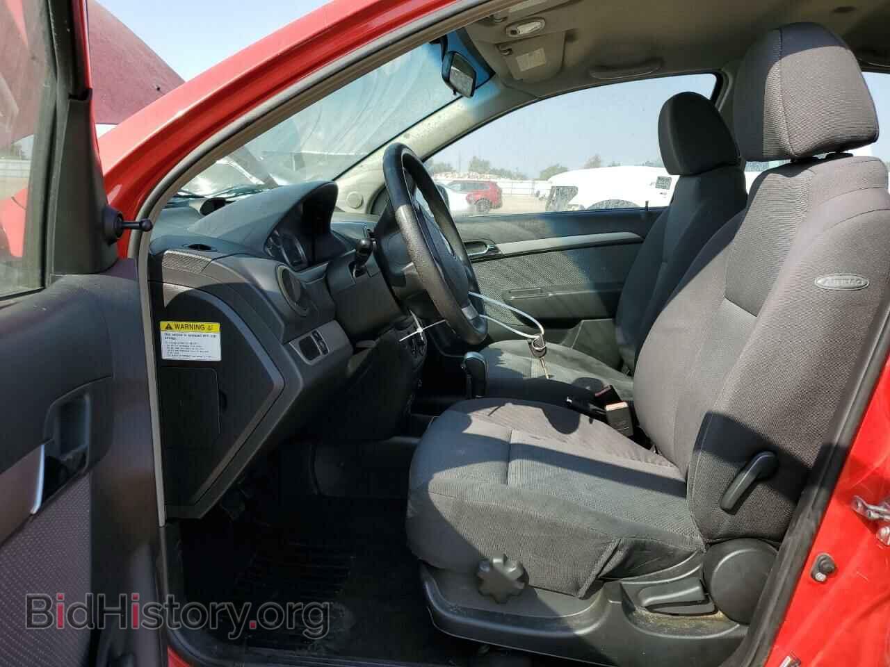 2009 CHEVROLET AVEO - VIN: KL1TD56E89B403637 - Фото 7