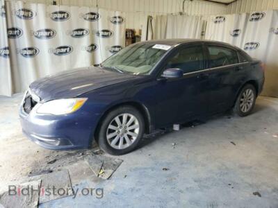 2013 Chrysler 200 200 Tourin, синий — VIN 1C3CCBBG8DN659080, Copart