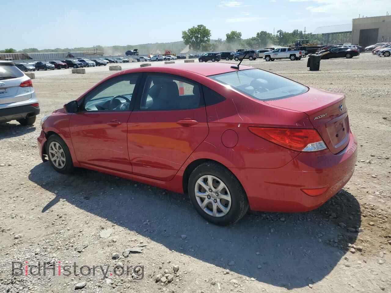 2013 HYUNDAI ACCENT - VIN: KMHCT4AE9DU523355 - Фото 2