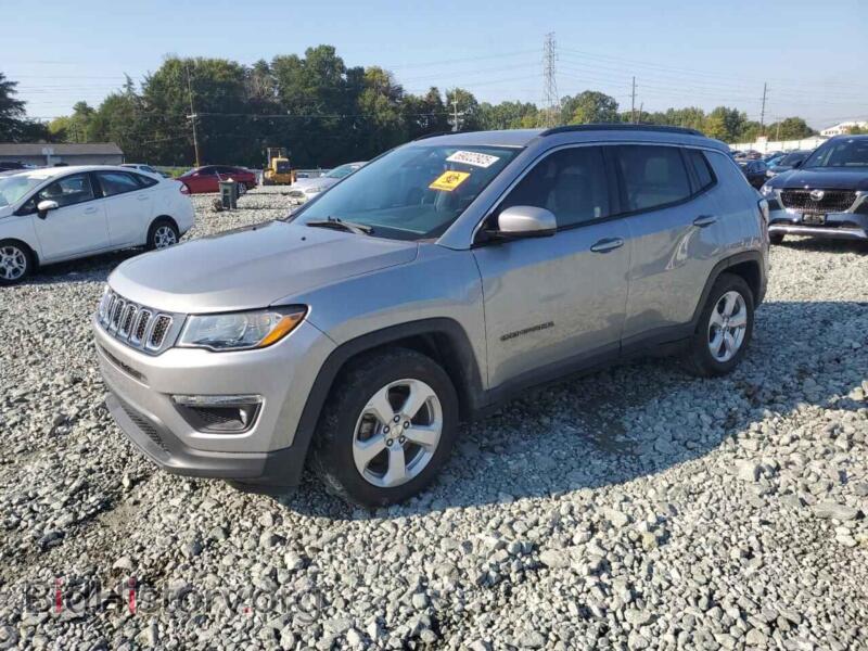 2020 Jeep COMPASS Latitude (VIN 3C4NJCBB2LT108338) — photo 1 of 13, Copart, damage: water/flood