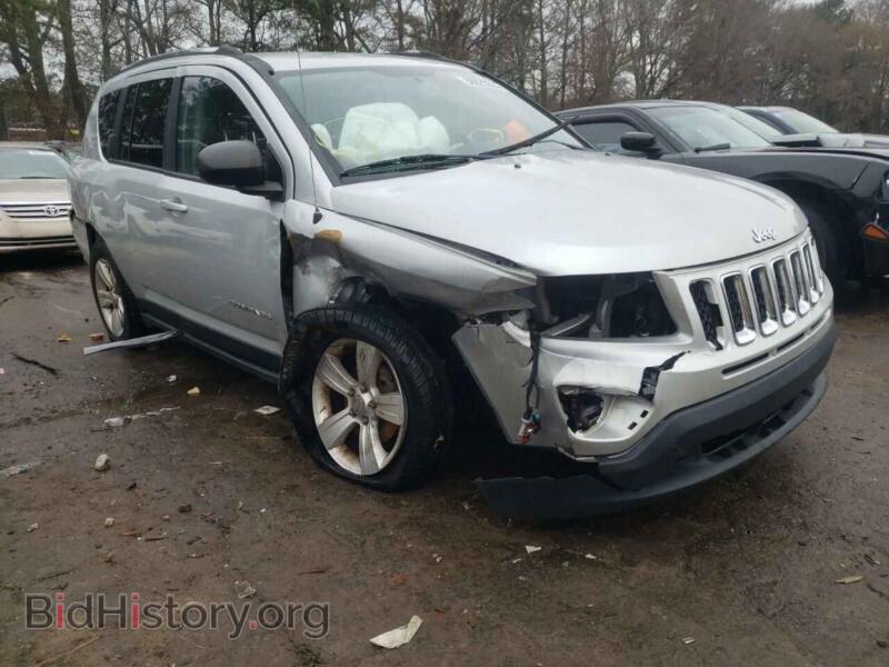 2012 Jeep COMPASS Compass SP (VIN 1C4NJDBB1CD514249) — photo 1 of 10, Copart, damage: front end