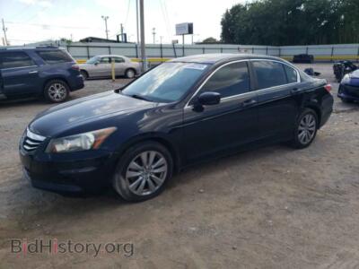 2012 Honda ACCORD EXL, черный — VIN 1HGCP2F87CA137020, Copart