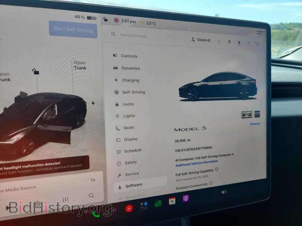 2024 TESLA MODEL 3 - VIN: 5YJ3E1EAXRF739686 - Фото 9