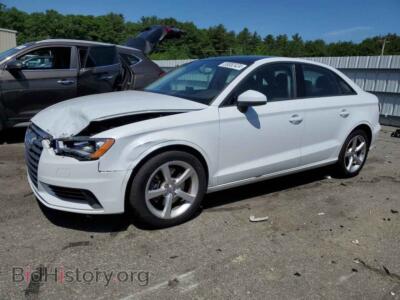 2015 Audi A3 Premium, white — VIN WAUBFGFF6F1005070, Copart