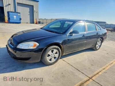 2008 Chevrolet IMPALA LT, черный — VIN 2G1WT58K581275537, Copart