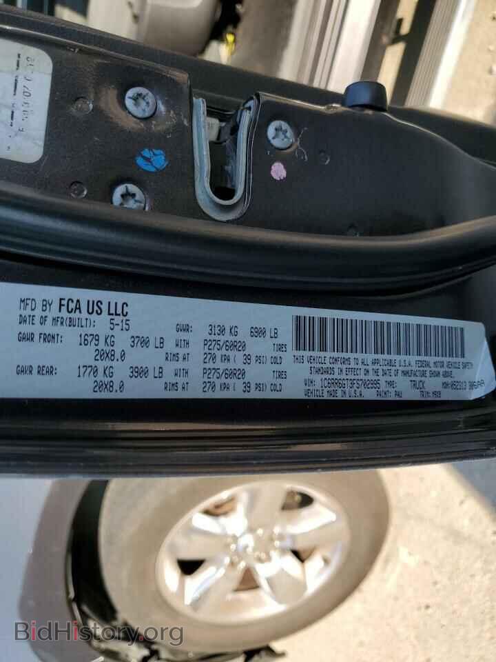 2015 RAM 1500 - VIN: 1C6RR6GT3FS702995 - Фото 12