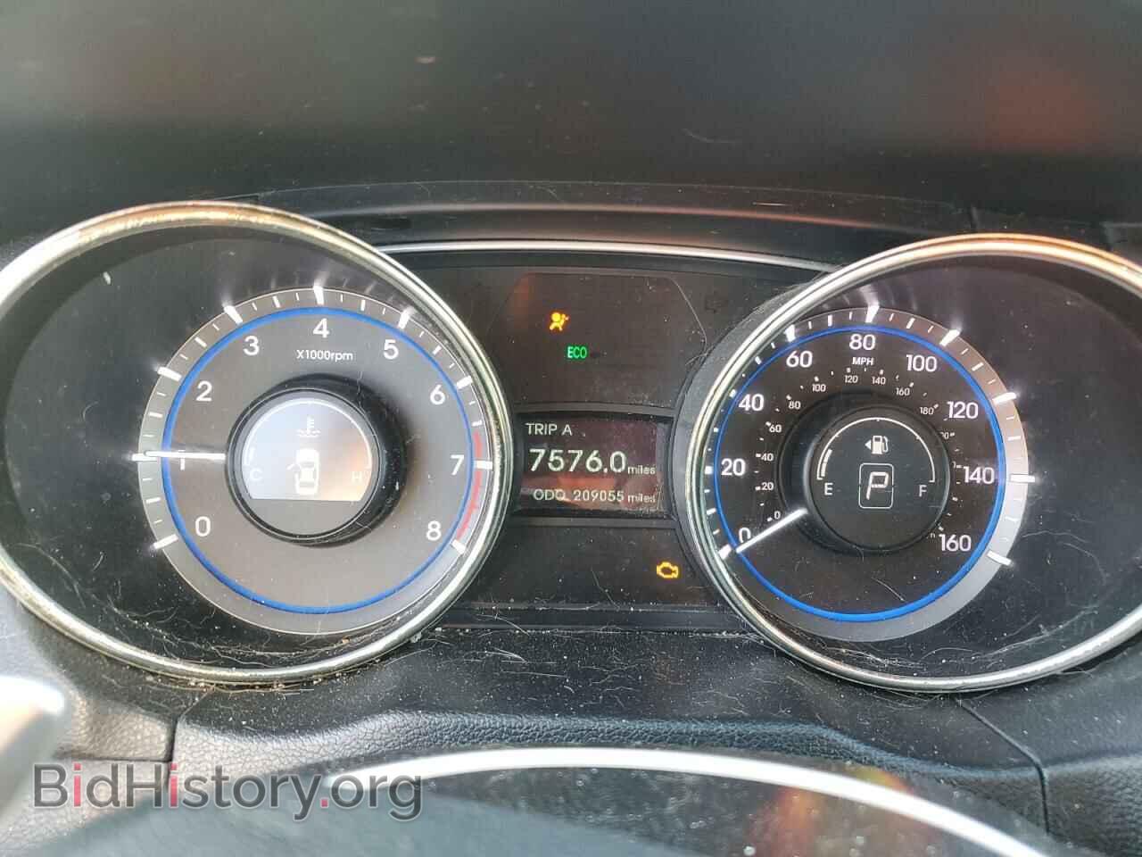 2012 HYUNDAI SONATA - VIN: 5NPEC4AC3CH430934 - Фото 9