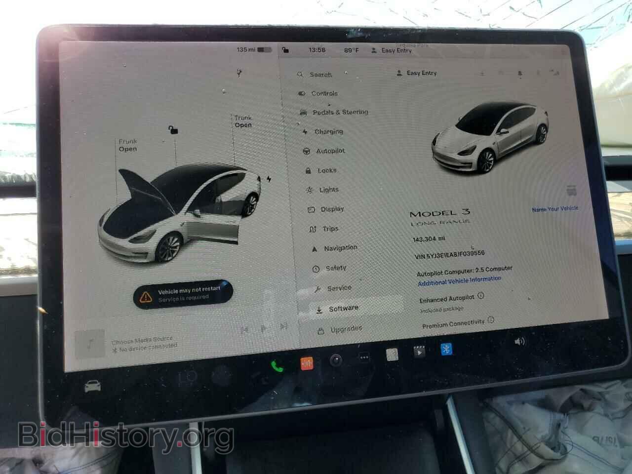 2018 TESLA MODEL 3 - VIN: 5YJ3E1EA8JF039556 - Фото 9
