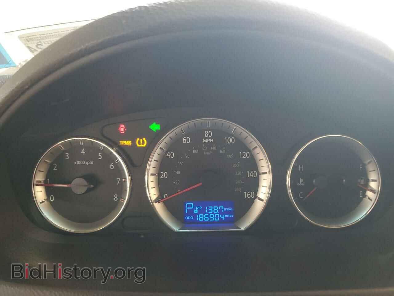 2009 HYUNDAI SONATA - VIN: 5NPET46C99H416585 - Фото 9
