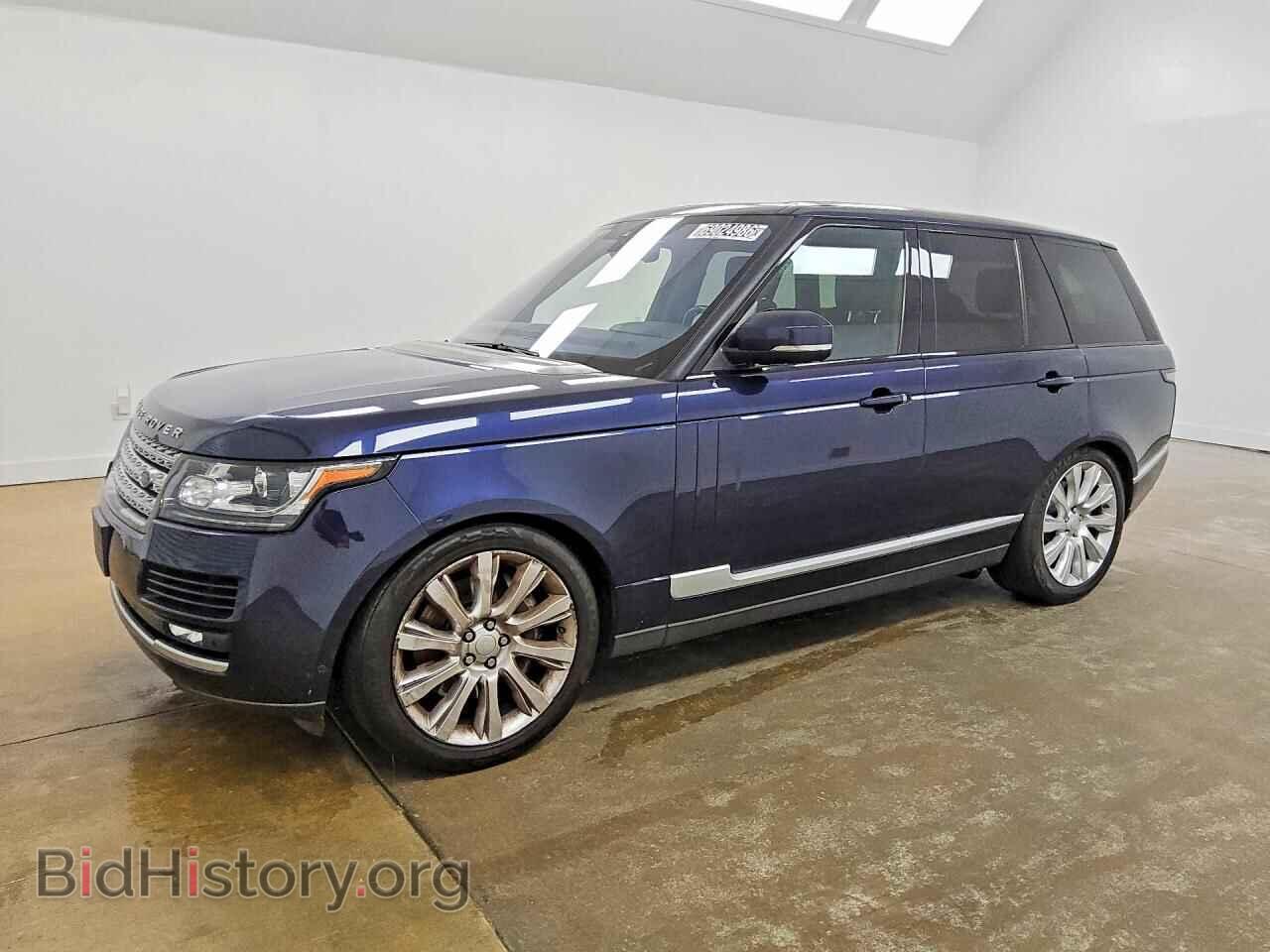 Фотография SALGS2FV6HA345667 - LAND ROVER RANGEROVER 2017
