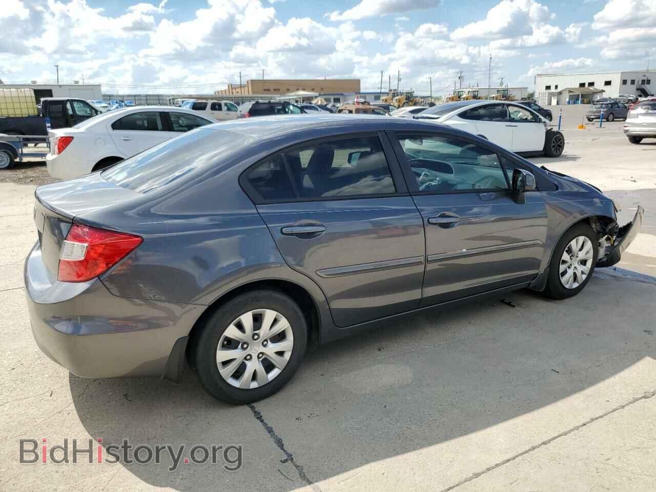 2012 HONDA CIVIC - VIN: 2HGFB2F51CH557200 - Photo 3