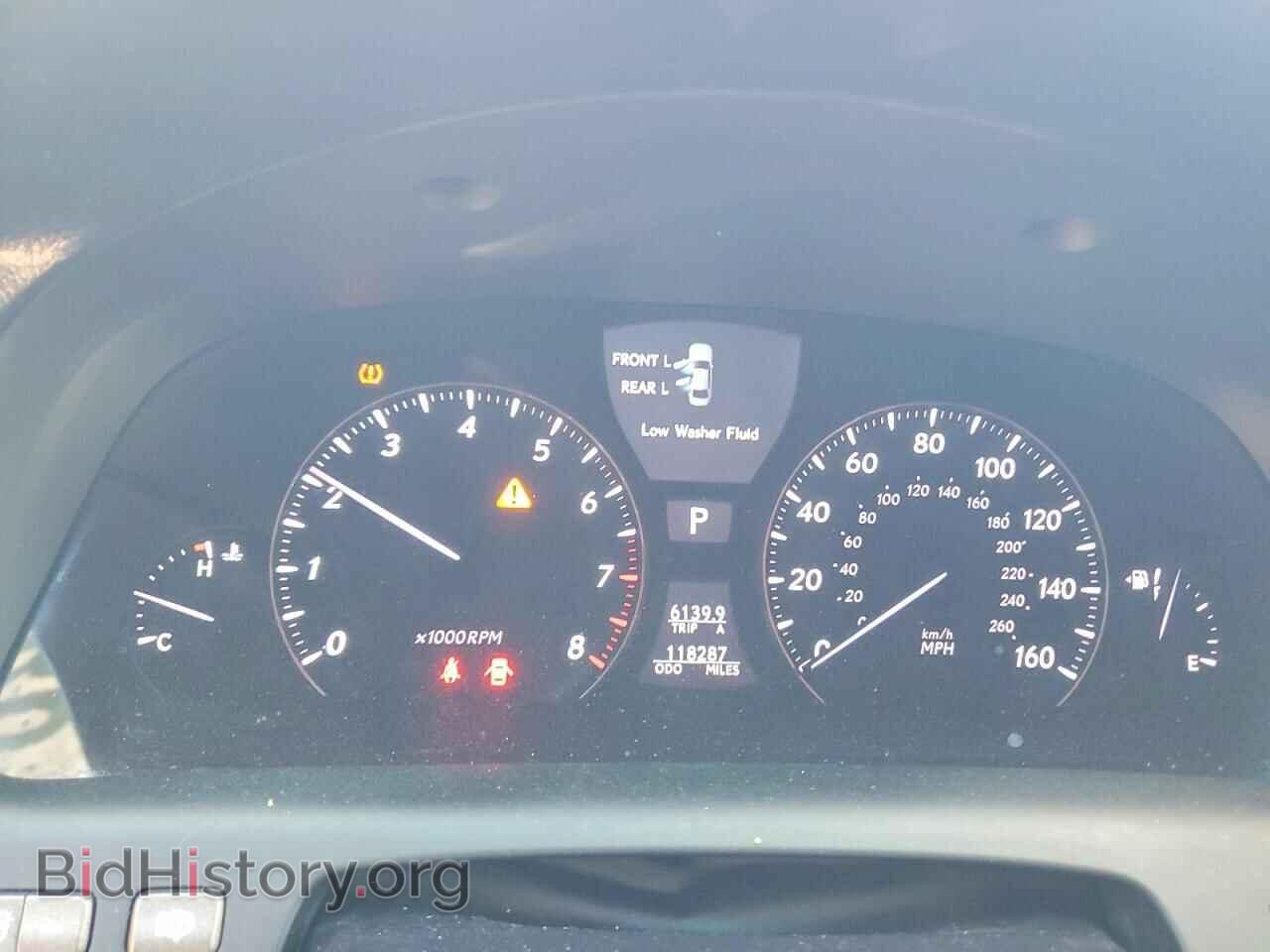 2008 LEXUS LS460 - VIN: JTHBL46F785053309 - Фото 9