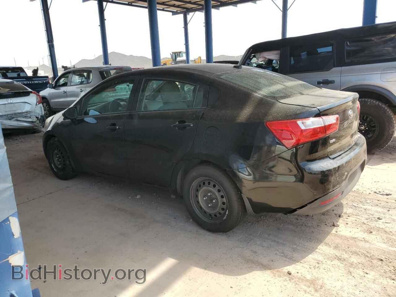 2015 KIA RIO - VIN: KNADM4A35F6527864 - Фото 2