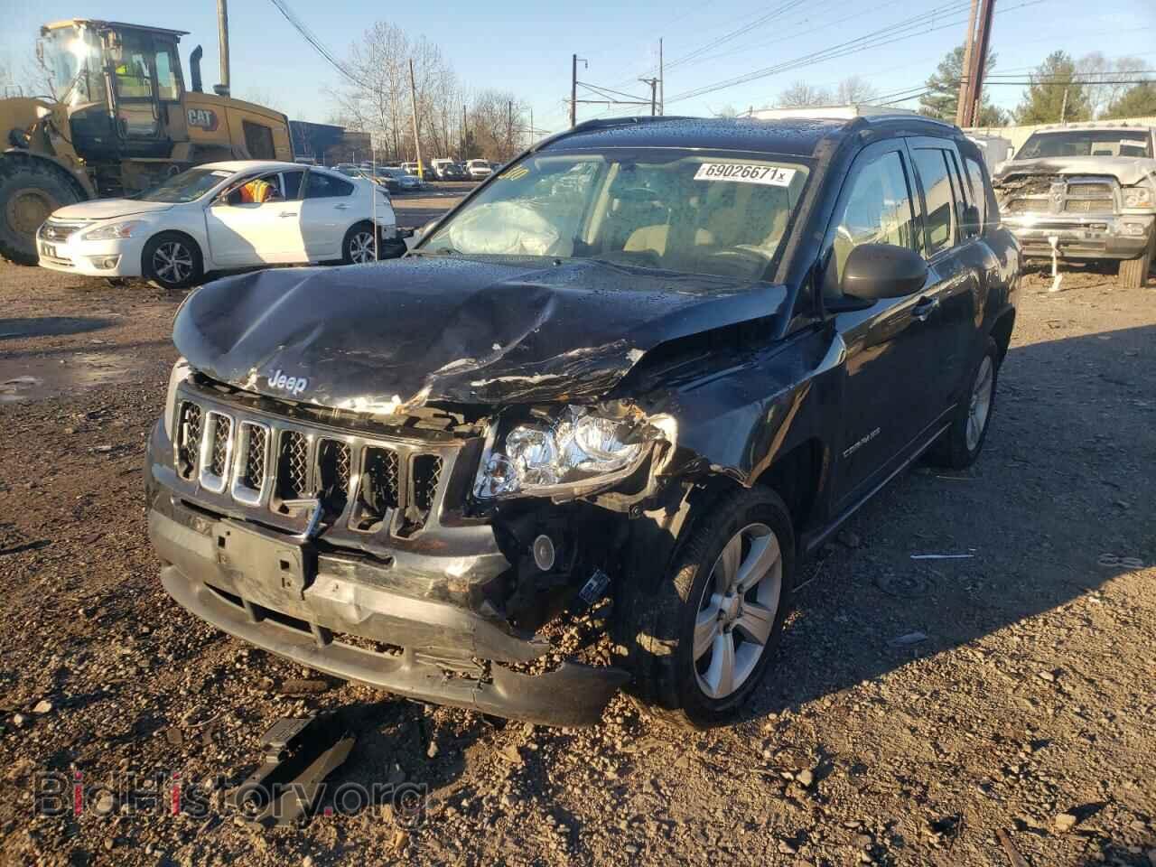 2013 JEEP COMPASS - VIN: 1C4NJDEB1DD248700 - Фото 2