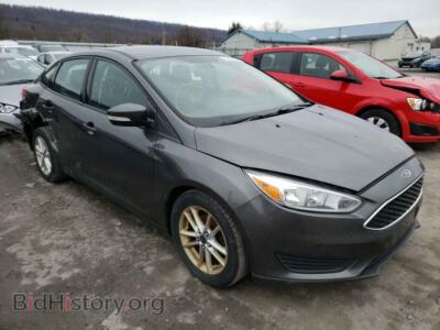 2016 Ford FOCUS Focus SE, серый — VIN 1FADP3F28GL210528, Copart