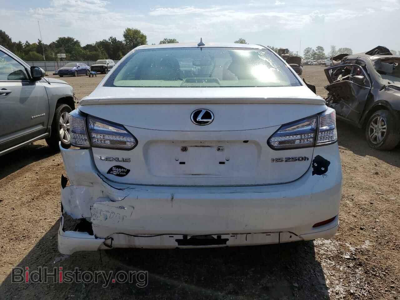 2010 LEXUS HS - VIN: JTHBB1BA0A2009526 - Фото 6