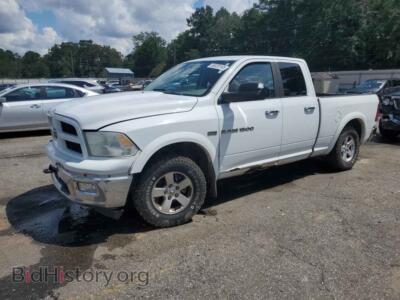 2012 Dodge RAM 1500 SLT, white — VIN 1C6RD7GTXCS140898, Copart