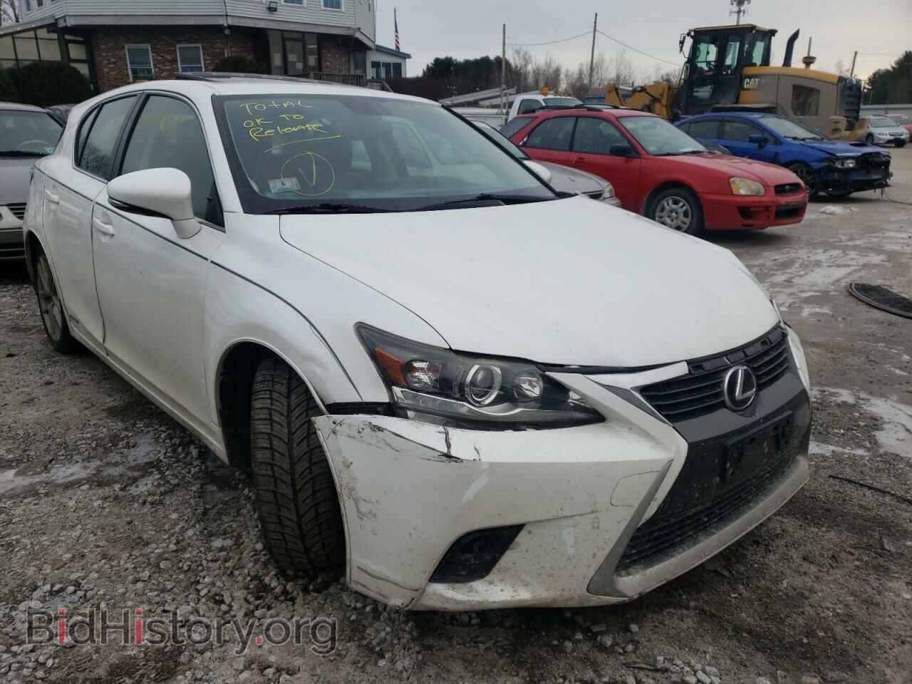 Photo JTHKD5BH8E2180318 - LEXUS CT 200 2014