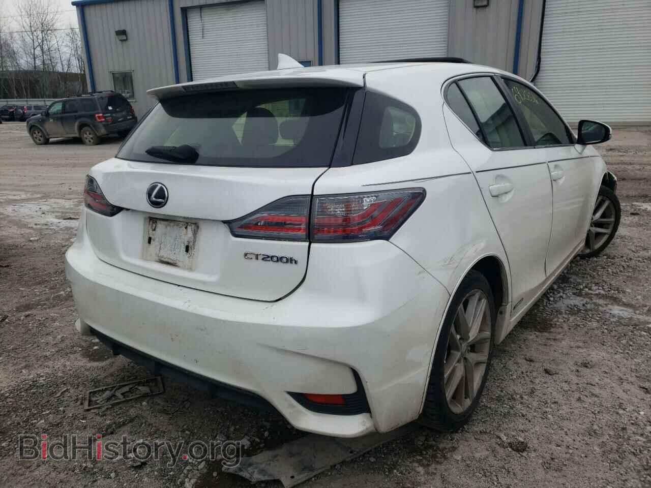 2014 LEXUS CT 200 - VIN: JTHKD5BH8E2180318 - Фото 4