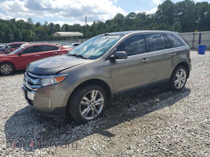 2014 Ford EDGE Limited (VIN 2FMDK3KC2EBB52738) — фото 1 из 14, Copart, повреждение: задняя часть
