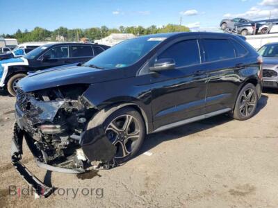 2020 Ford EDGE ST, black — VIN 2FMPK4APXLBB60770, Copart