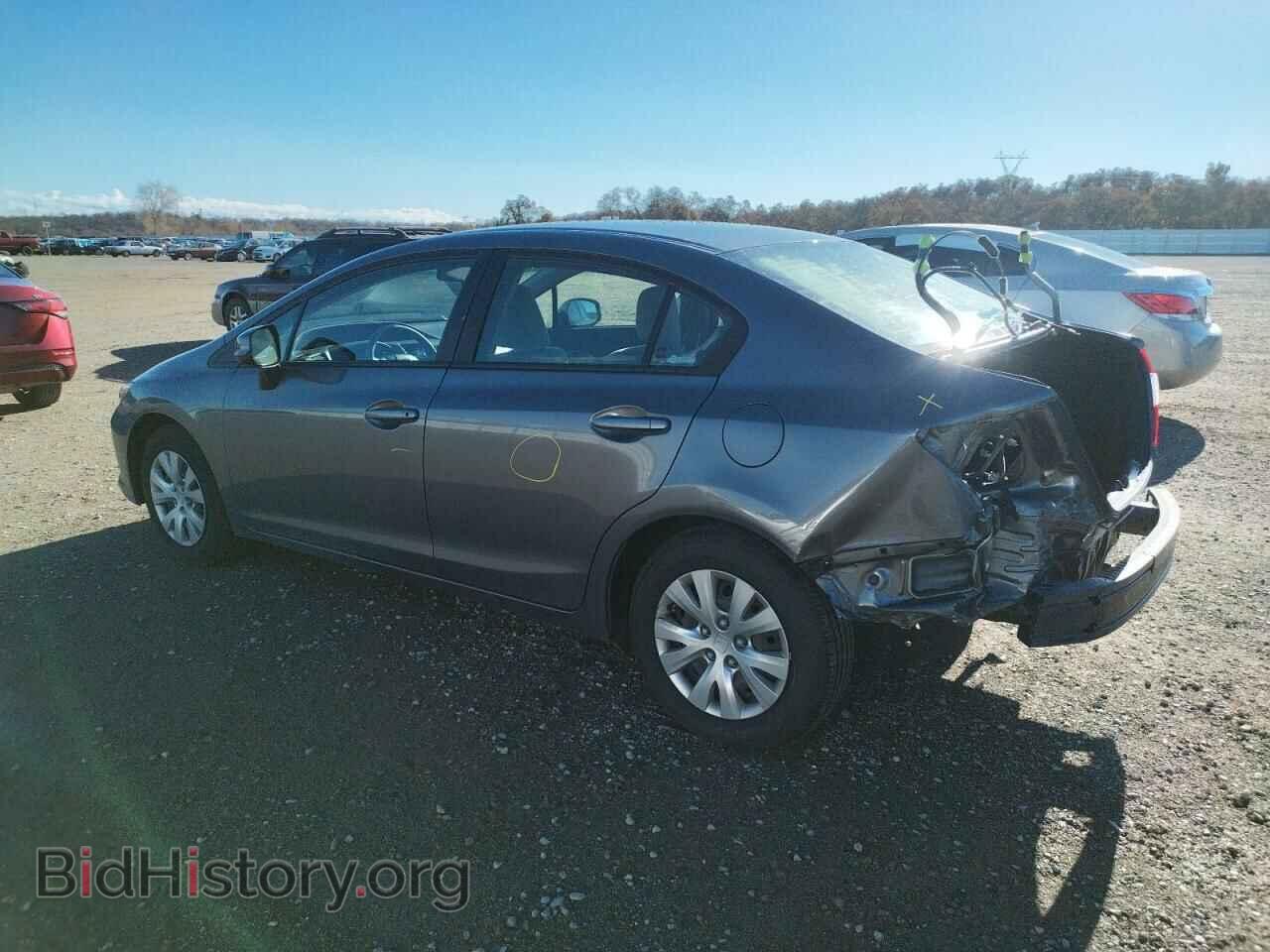2012 HONDA CIVIC - VIN: 19XFB2F53CE376187 - Фото 2