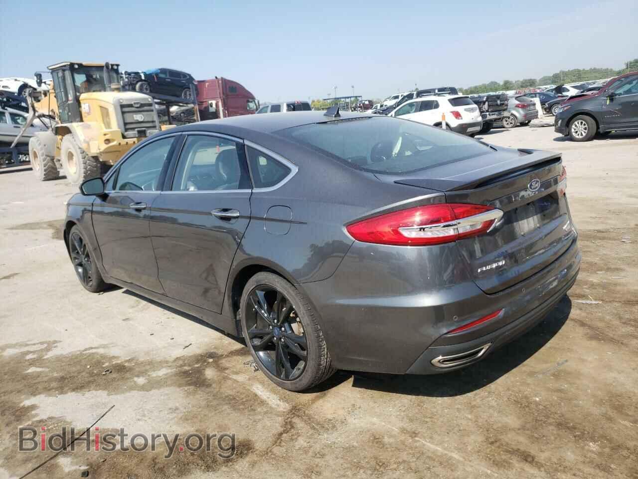 2019 FORD FUSION - VIN: 3FA6P0K95KR234077 - Фото 2
