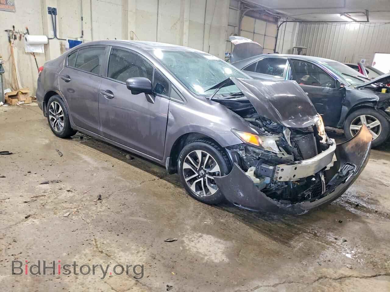 2015 HONDA CIVIC - VIN: 19XFB2F80FE011710 - Фото 4