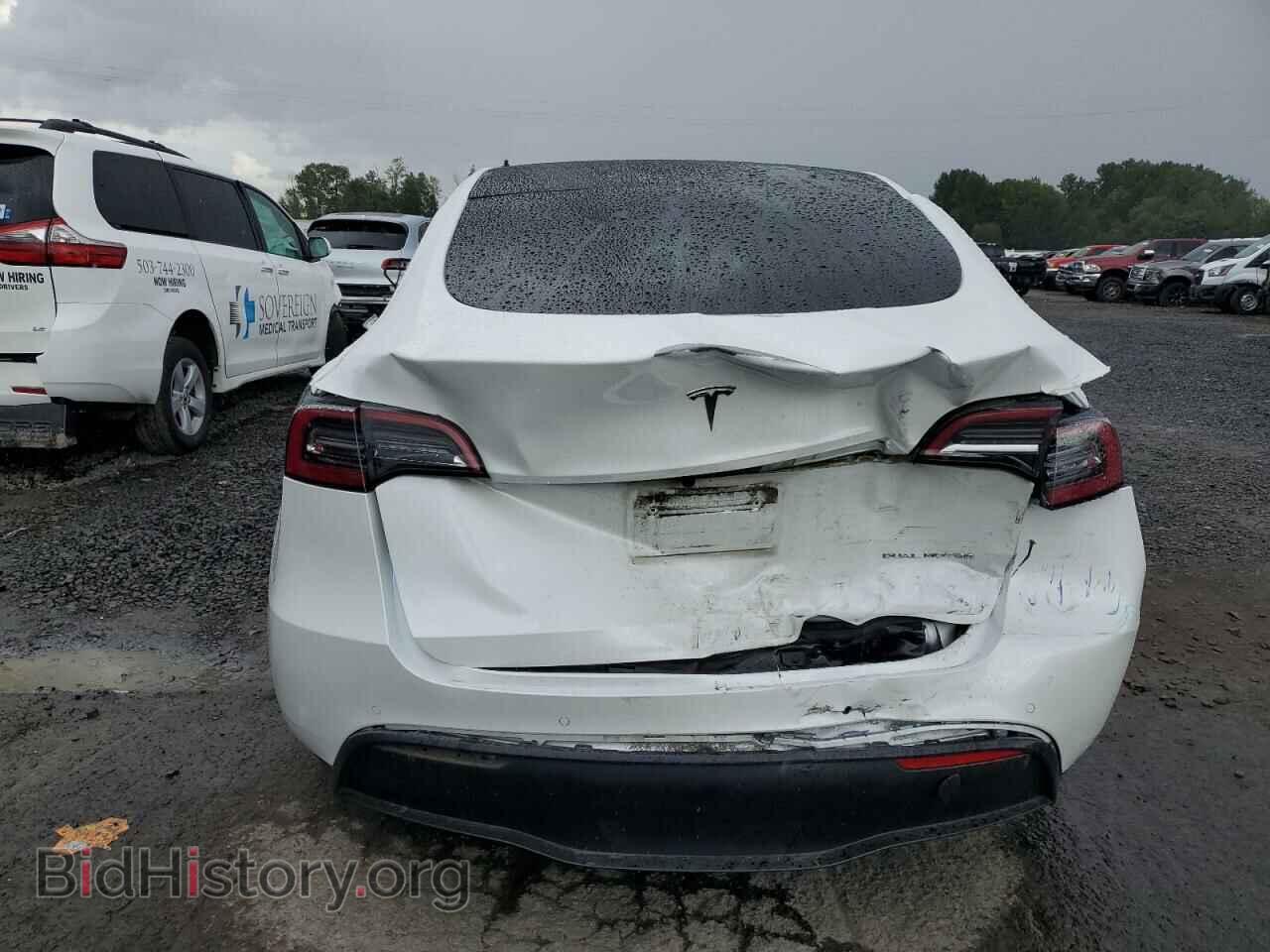 2021 TESLA MODEL Y - VIN: 5YJYGAEE5MF196744 - Photo 6