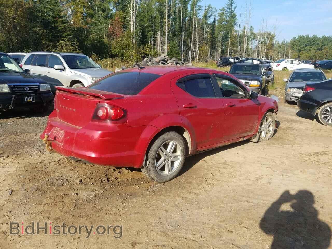 2011 DODGE AVENGER - VIN: 1B3BD4FB1BN519448 - Фото 3