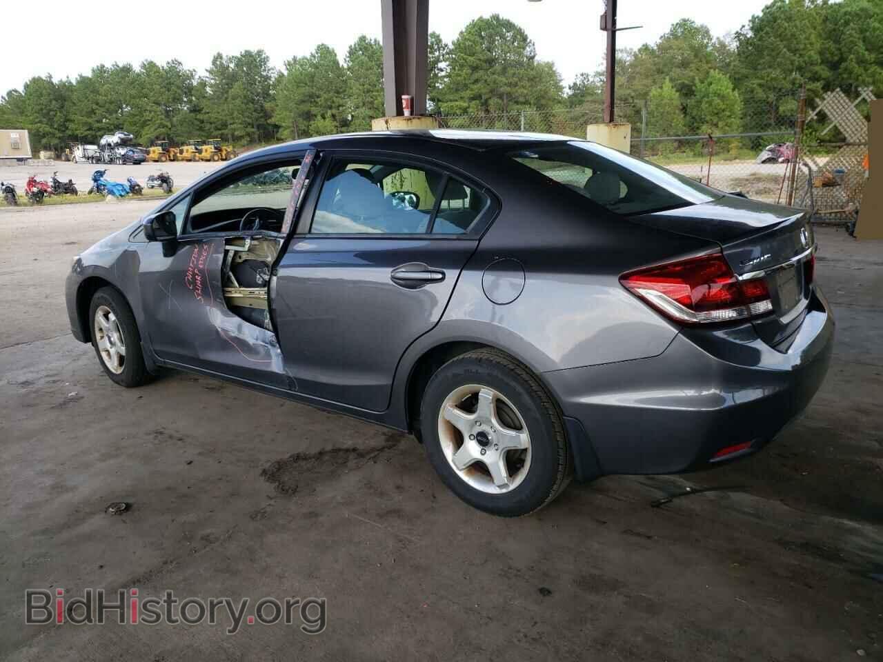 2014 HONDA CIVIC - VIN: 2HGFB2F51EH528055 - Фото 2