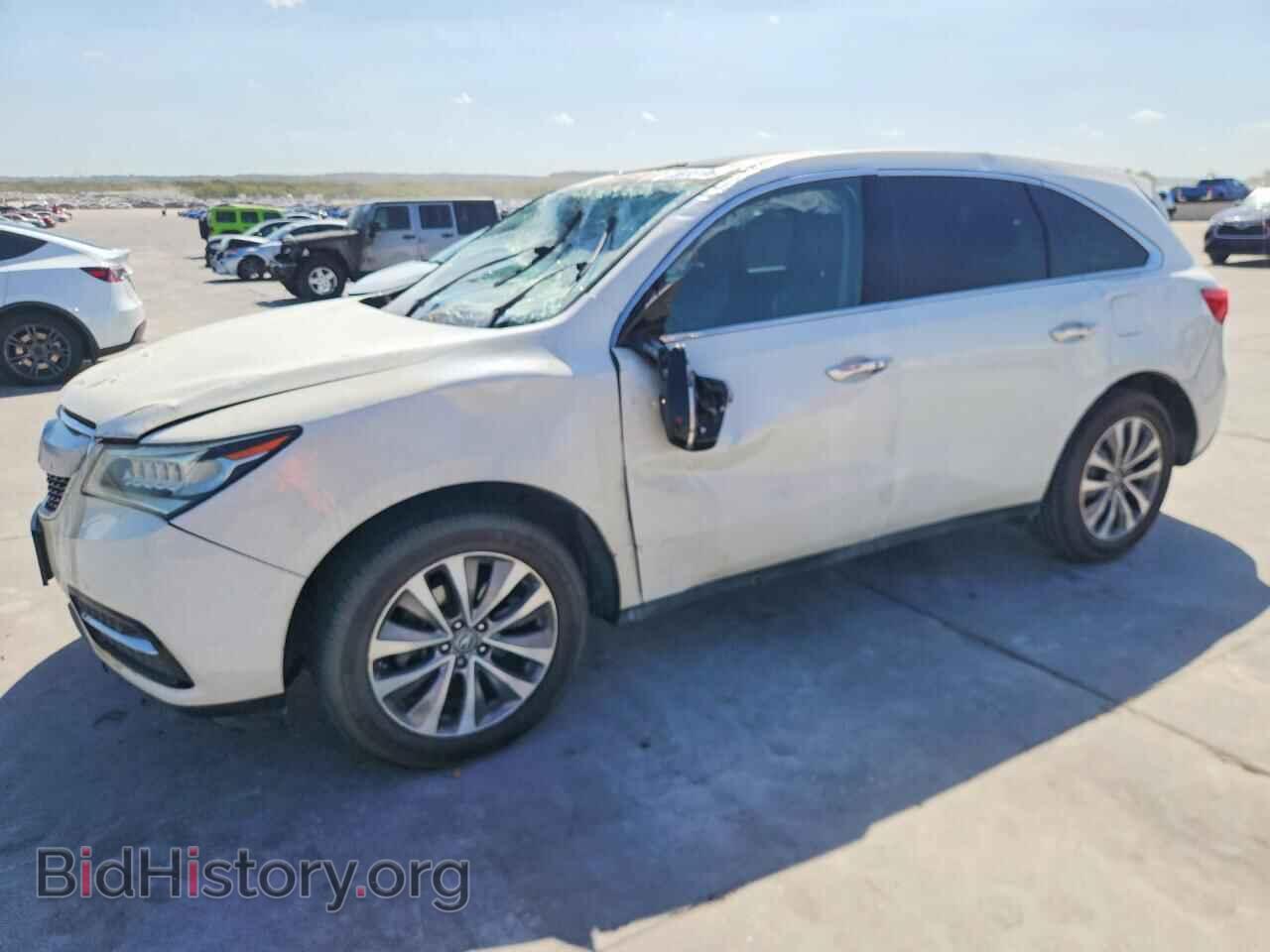 Photo 5FRYD3H49GB020192 - ACURA MDX 2016
